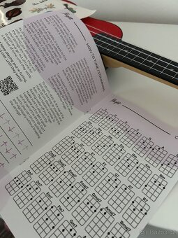 Akustické ukulele - Flight TUS-35 red, červené - 9