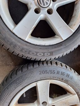 Alu kola se zimními pneu 205/55/16 - 9