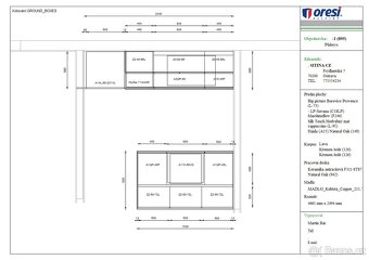 Expoziční kuchyňská linka Oresi, sleva 60% - 9