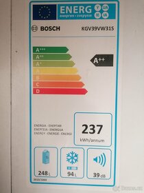 Velká lednice 248l Bosch - 9