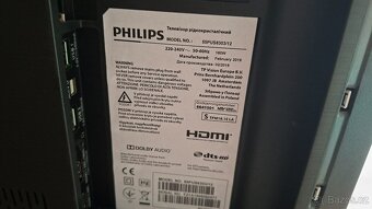 Prodám Smart televizi Philips 4K Ambilight 139 cm - 9