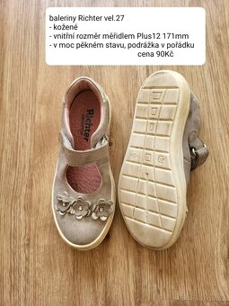 Dětské boty vel.26-27 - 9