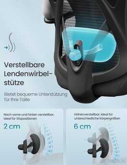 Nové ergonomické kancelářské křeslo - 9