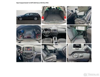 Insignia Kombi 1.6d 136PS PDC BiXen Výhř Nav Tažné Kam 11/16 - 9