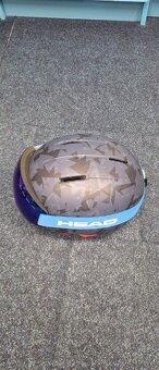 Lyžařská helma Scott + brýle head - 9