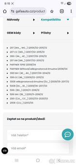Termostat pro peugeot a citroen - 9