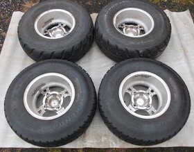 Sada 4 kol KENDA AT25x8-12, AT25x10-12, Douglas Wheel 12X7 - 9