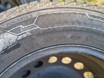 Zimní 195/65 R15, Barum Polaris 5 + disky - 9