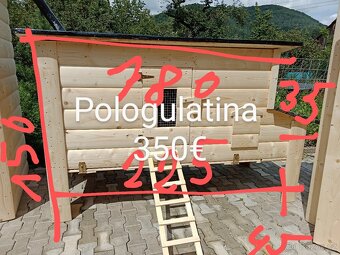 Kurín kurník Latrina suché wc psie búdy - 9