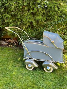 Retro kočárek pro miminko Hecker - 9
