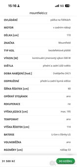 Elektrokoloběžka MTF Max 2 - 9