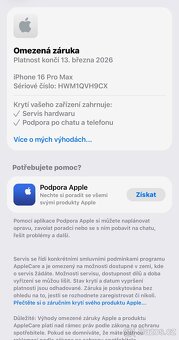 IPhone 16 Pro Max 256gb titanium black -záruka - 9
