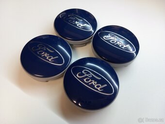 Středové krytky Ford, 54x52mm Blue - 9