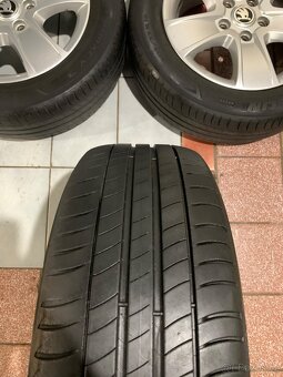 Alu kola Škoda R16 5X112 LETNÍ PNEU 205/55 R16 MICHELIN - 9