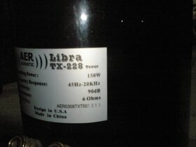 Sestava velké repro AER Acoustic Libra TX - 228 USA - 9