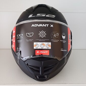 Kožená kombinéza iXS Camaro + přilba Ls2 Advant X - 9