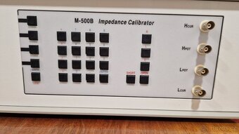 RLC kalibrátor impedance Meatest M500 - 9
