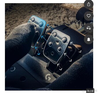 Logitech G923 Driving Force pro Xbox - 9