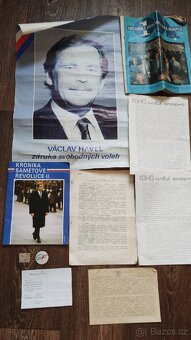 Václav Havel plakát atd. - 9