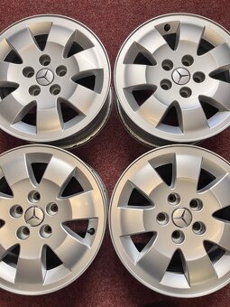 5x108 R15 Mercedes Citan ORIGINÁL Alu disky - ET 44 - 9