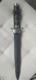 Lovecký tesák,dýka- Mikov-gravírován - 9