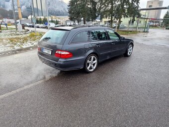 Mercedes E320i W211combi 7mist e320 V6 4x4, 4-matic, STK - 9