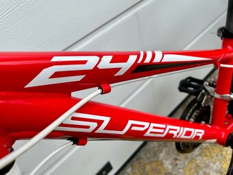 Dětské kolo SUPERIOR Racer 24 červené - 9