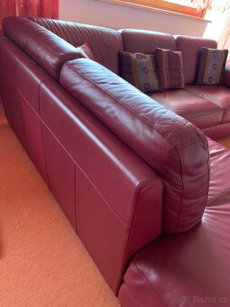 luxusní kožená sedačka zn. Natuzzi - 9