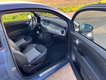 Fiat 500 0,9T 63kw rok 2012 super stav - 9