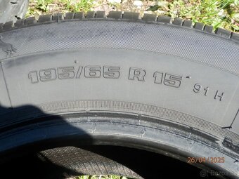 4x Letní gumy 2xPNEU VRANIK 2x NANKANG 195/65 R15 2x7MM 6,2 - 9