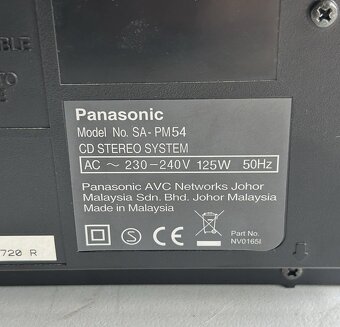 Panasonic 125W Hi-Fi, CD přehrávač, Kazetový přehrávač - 9
