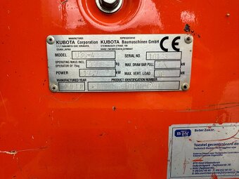 KUBOTA U36-4 2018, klimatizace - 9