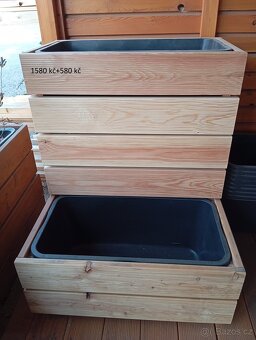 Vyvýšené modřínové truhlíky - 9