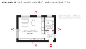 Prodej stavebního pozemku 278 m² Osečná - Lázně Kundratice - 9