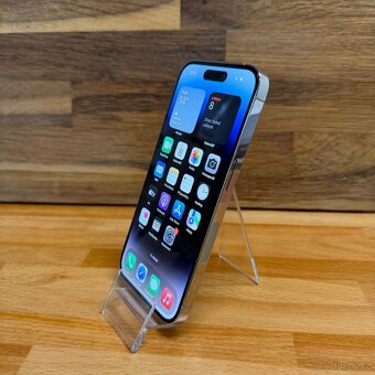 IPhone 14 Pro 256GB, bílý/ stříbrný, eSIM (rok záruka) - 9