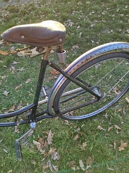 Historické, staré předválečné dámské kolo - 9