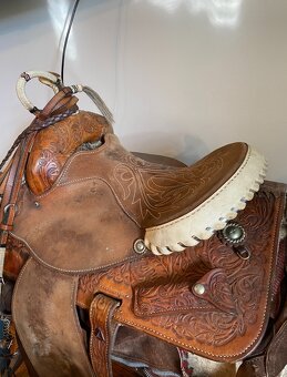 Westernové sedlo Circle Y - 9