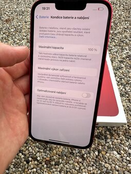 iPhone 13 - kondice 100% red - 9