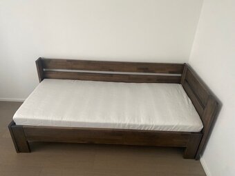 Rozkládací postel z masivu - 9