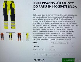 Pracovni kalhoty PRO JOB - 9