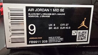 Nike air Jordan 1 mid se 42,5eu - 9