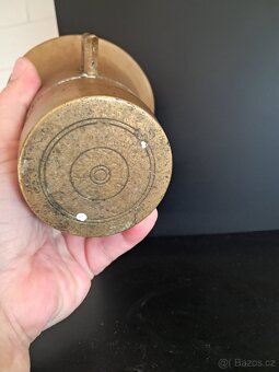 Mosazný hmoždíř vel.3 - 9