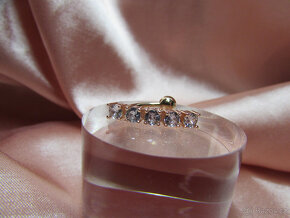 ♥️Piercing piercingy se zirkony do pupíku a bradavek nové ♥️ - 9