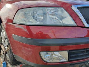 Škoda Octavia 2 combi 1.9 TDI díly - červená met. 9892 - 9