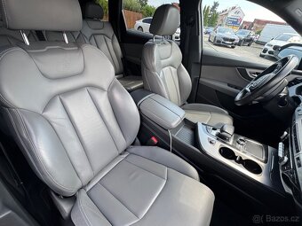 Audi Q7,s-line,3,0 tdi,bílá perleť... - 9