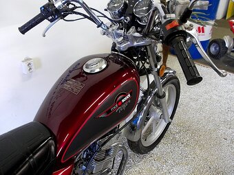 Chopper Tiger CL 125 DELUXE jen 9tis.KM Výrobní STAV - 9