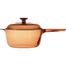 Sada jantarovych panvi Visions classic CORNING FRANCE - 9