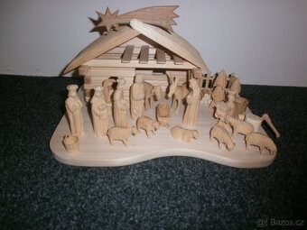 betlém z lipového a smrkového dřeva 14a4 - 9