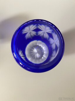 dóza skleněná dóza přejímaný křišťál urna sklo - 9