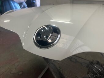 Škoda Fabia III 3 přední kapota bílá LF9E 1026 - 9